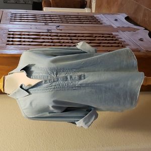 Denim blouse